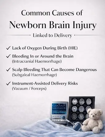 Common causes of newborn brain injury